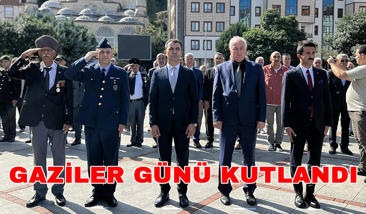 Gaziler Günü Pazar’da Törenle Kutlandı