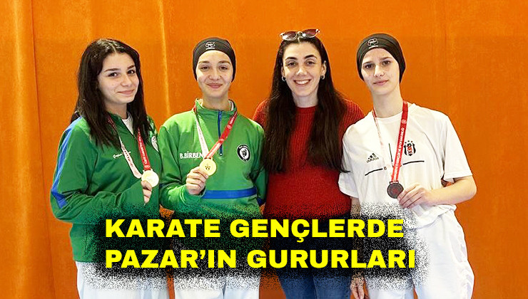 Karate İl Şampiyonasında Pazarlı Sporcuların Başarısı