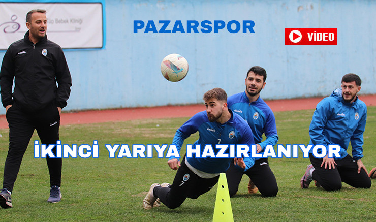 Pazarspor 2. Yarı Hazırlıklarını Sürdürüyor