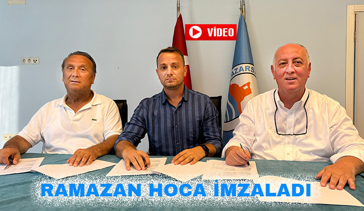 Pazarspor’da Teknik Direktör Ramazan Öztürk İmzaladı