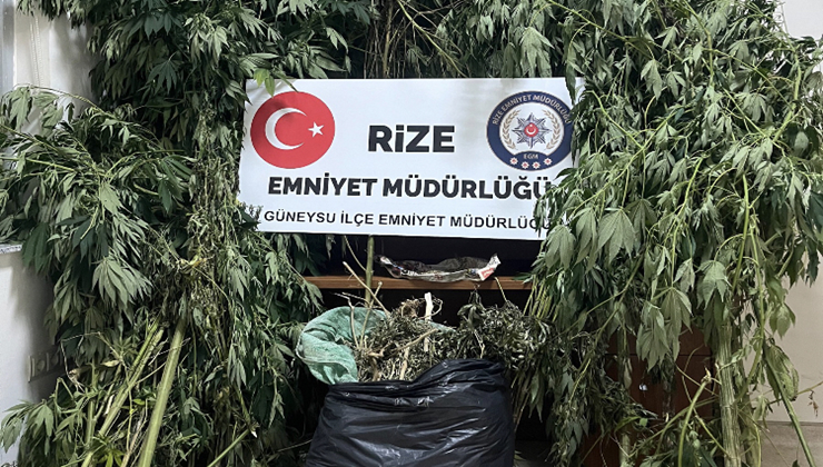 Rize Emniyeti’nden Uyuşturucu Operasyonu