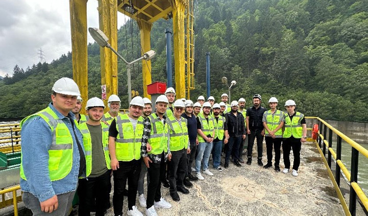 RTEÜ Elektrik Ve Enerji Bölümünden Hidroelektrik Santrallerine Gezi